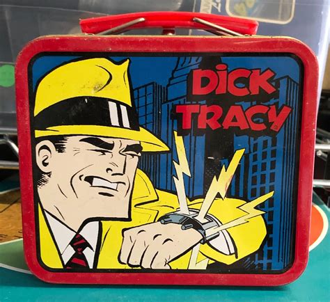 dick tracy metal lunch box|Dick Tracy Lunch Box .